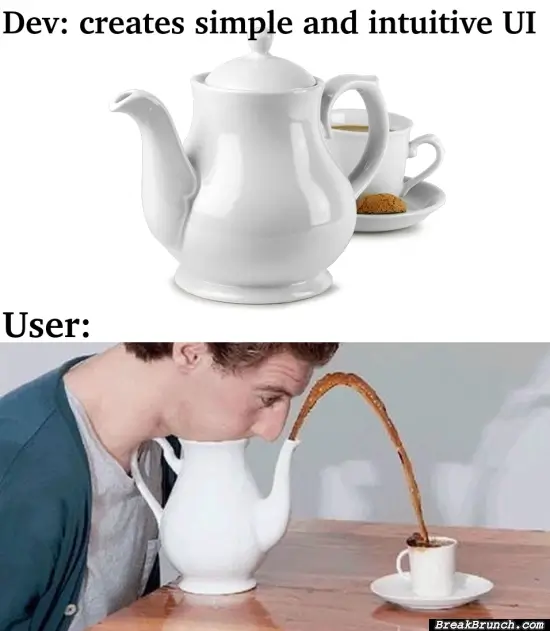 We always assume the users are stupid
