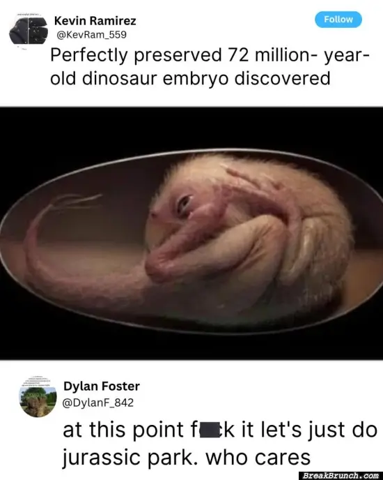 Let’s do Jurassic park