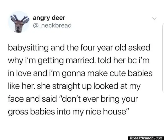 Kids are mean sometime