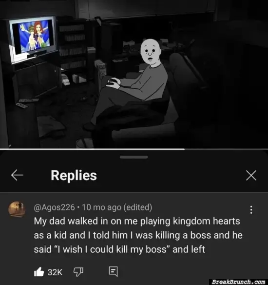 That was dark
