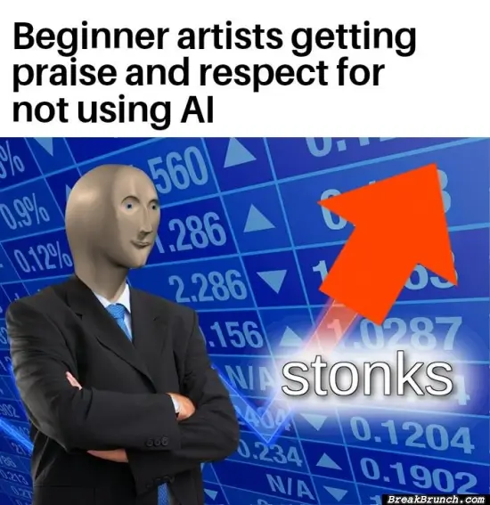 Do not use AI for arts
