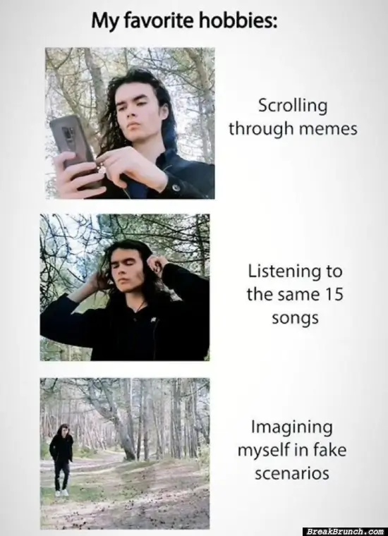 My 3 favorite hobbies