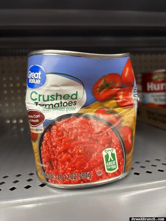 It is indeed a crushed tomatoes
