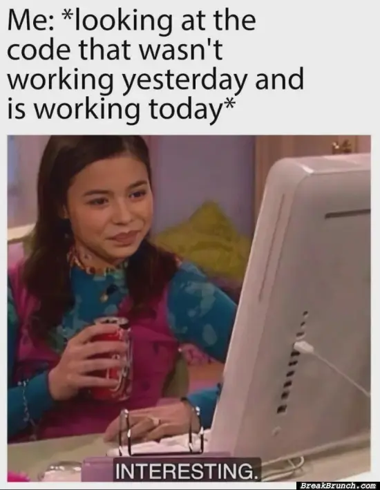 MY code is in a good mode today