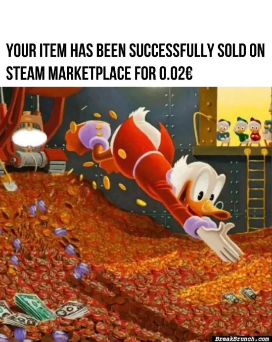 Selling items on Steam marketplace