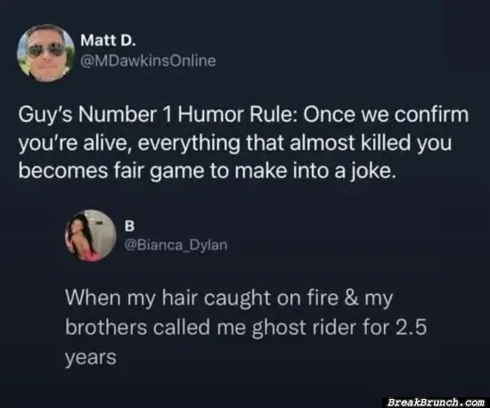 She was ghost rider for 2.5 years