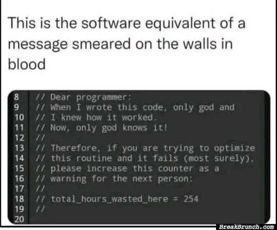 I want to see wasted hours to be over 500