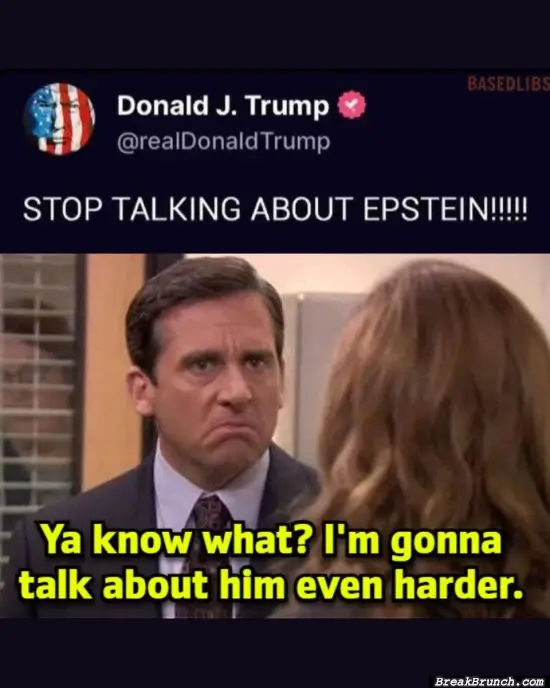 We will keep talking about him