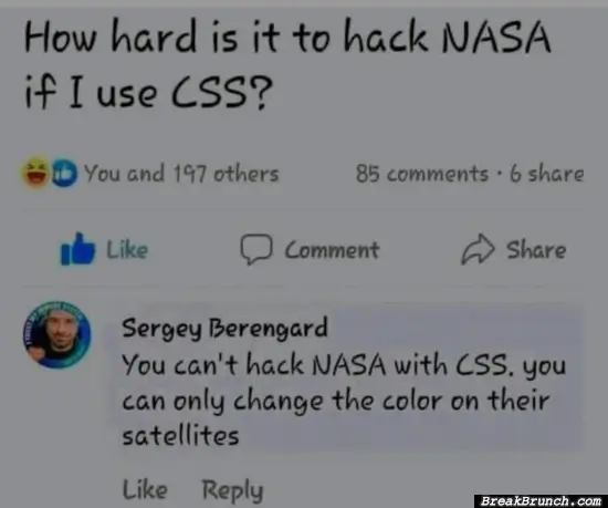 How to hack NASA with CSS