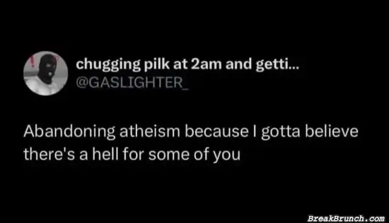 Why I am abandoning atheism