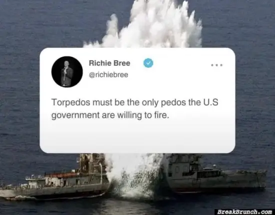 The only pedo US government willing to fire