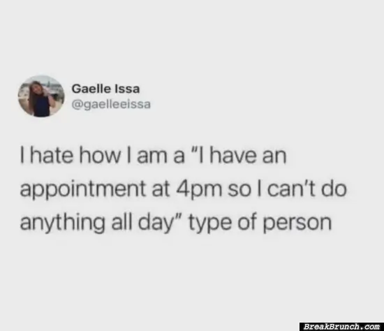 I am this type of person