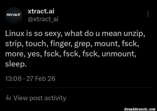 Linux is so sexy
