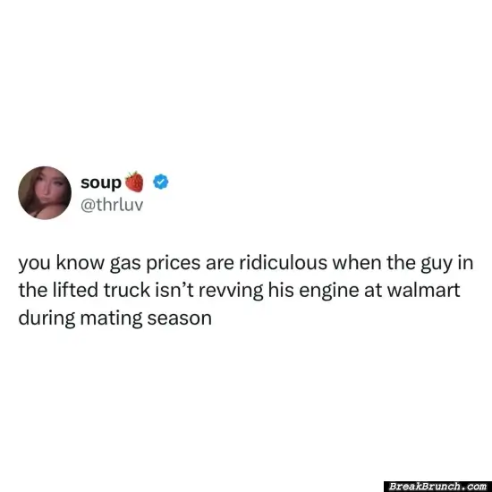 How you know gas price is expensive