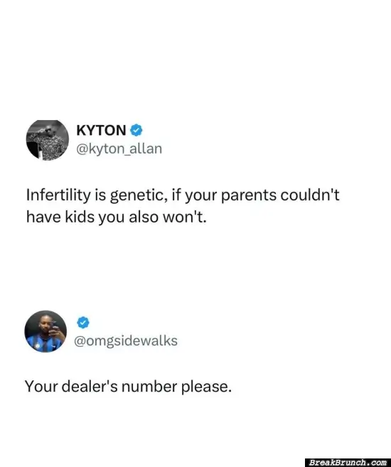 Infertility is genetic
