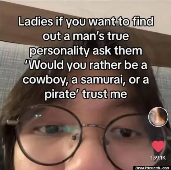 How to find men’s personality