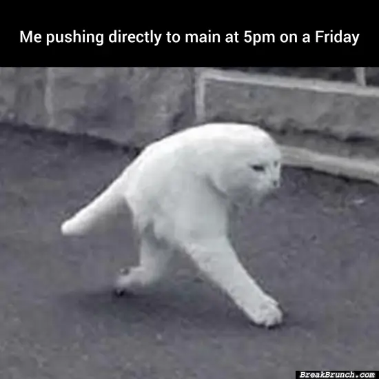 I need to go early on Friday