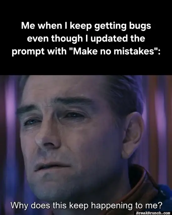 Why I keep getting bug