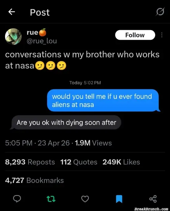 Are you ok with dying early