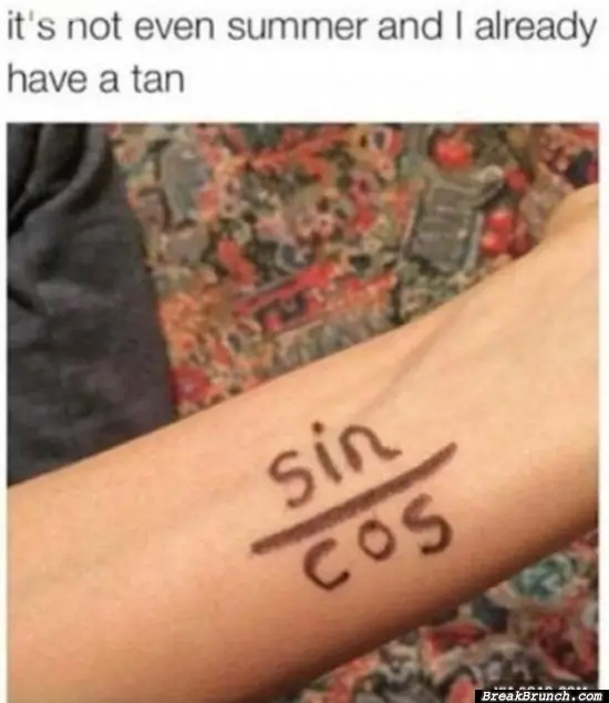 I got a tan easily