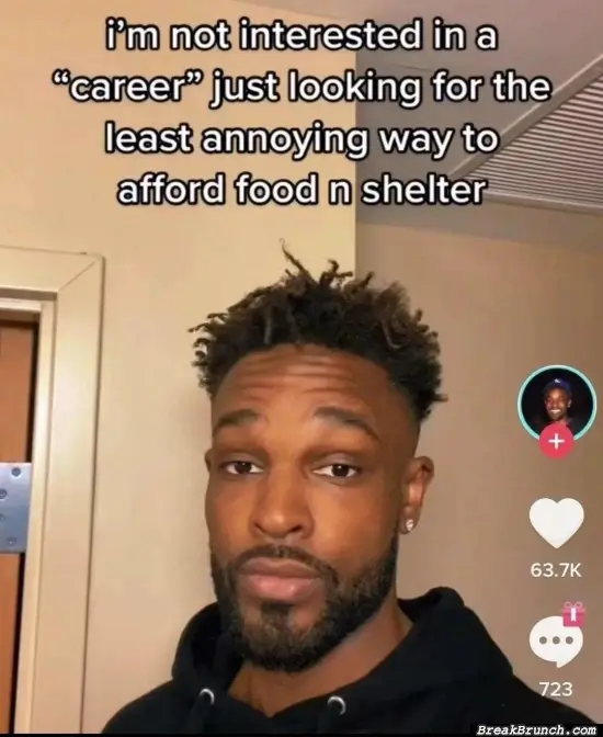 I just want to be able to afford things