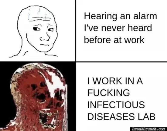 So I was in great danger