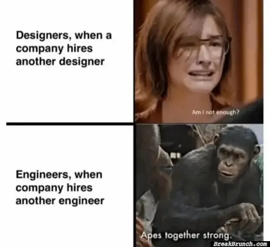 Apes together strong