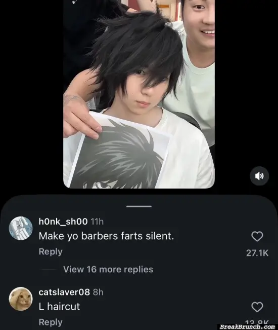 This is 100% the same haircut