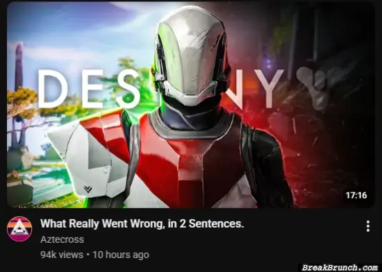 What went wrong with Destiny