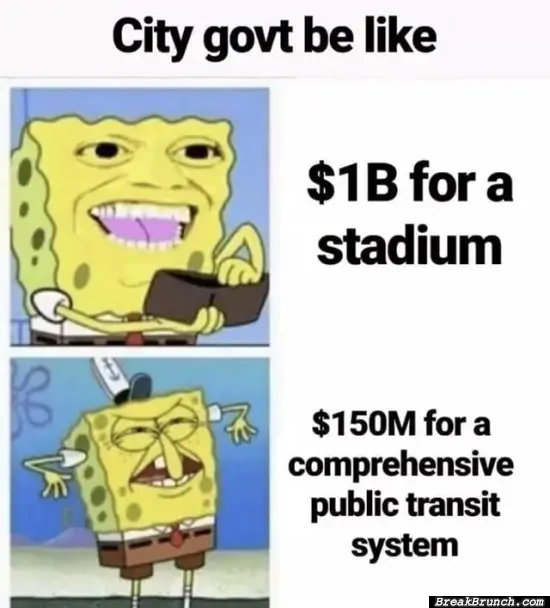 City governments be like