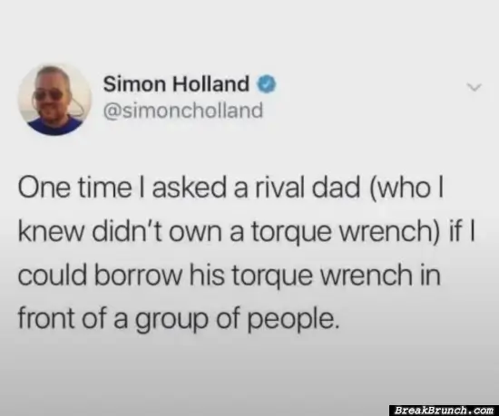 How to embarrass rival dad