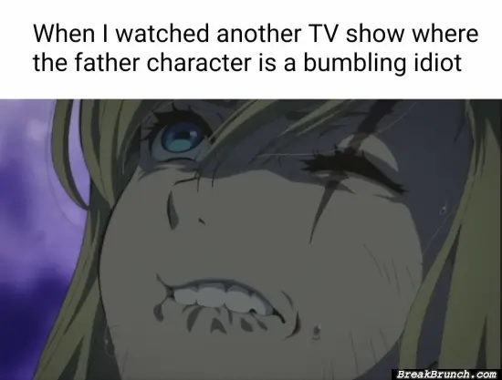 Why is it always the father