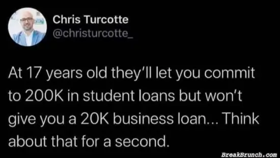 Student loan is a trap