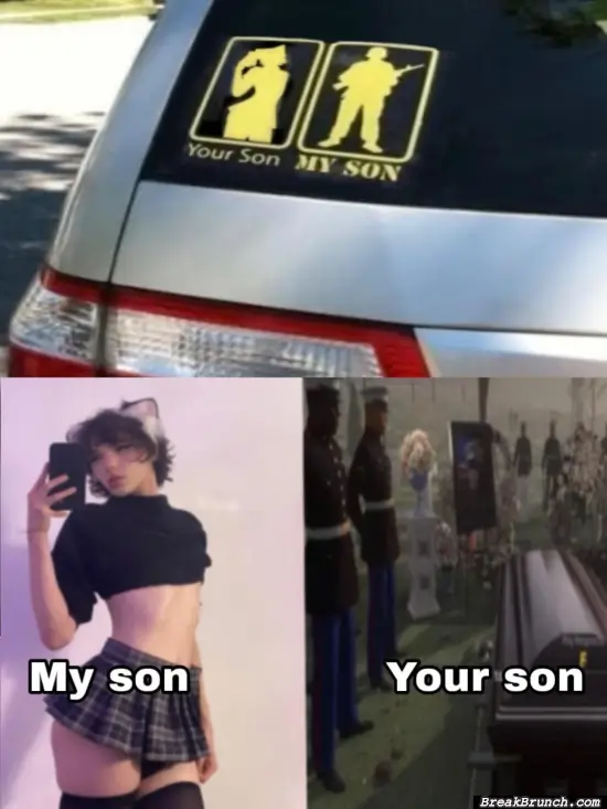 Your son vs my son
