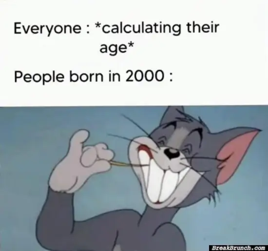 How to calculate age fast