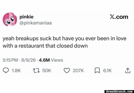 Beloved restaurant closed down