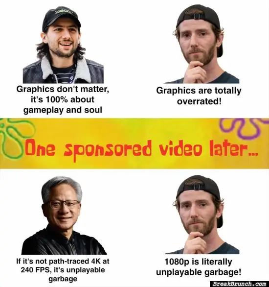 All it took was a sponsorship
