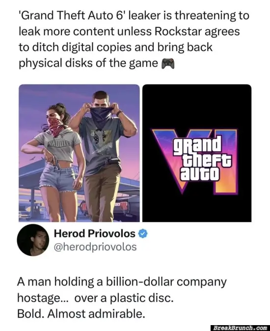 GTA 6 is about to get leaked